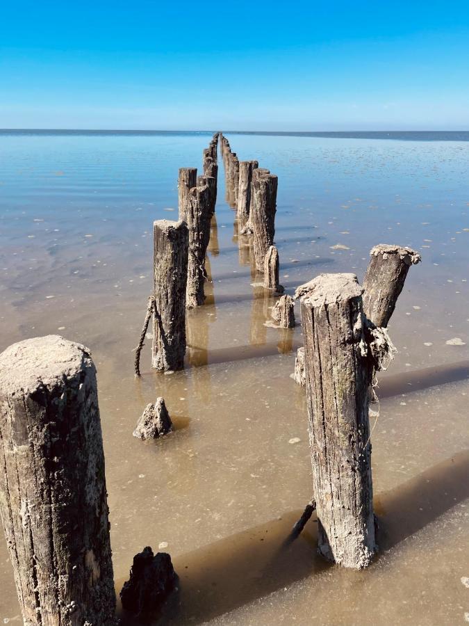 Ferienwohnung „Deichgefluester“ Nahe Der Nordsee Marne Extérieur photo